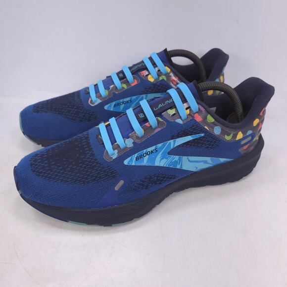 Brooks Launch 9 Athletic Lace Up Running Shoe Womens Size 10 1203731B462 Blue - Picture 1 of 10